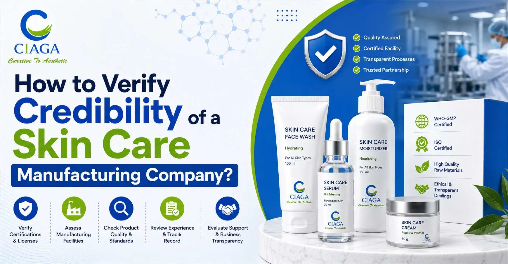 skin care manufacturing company