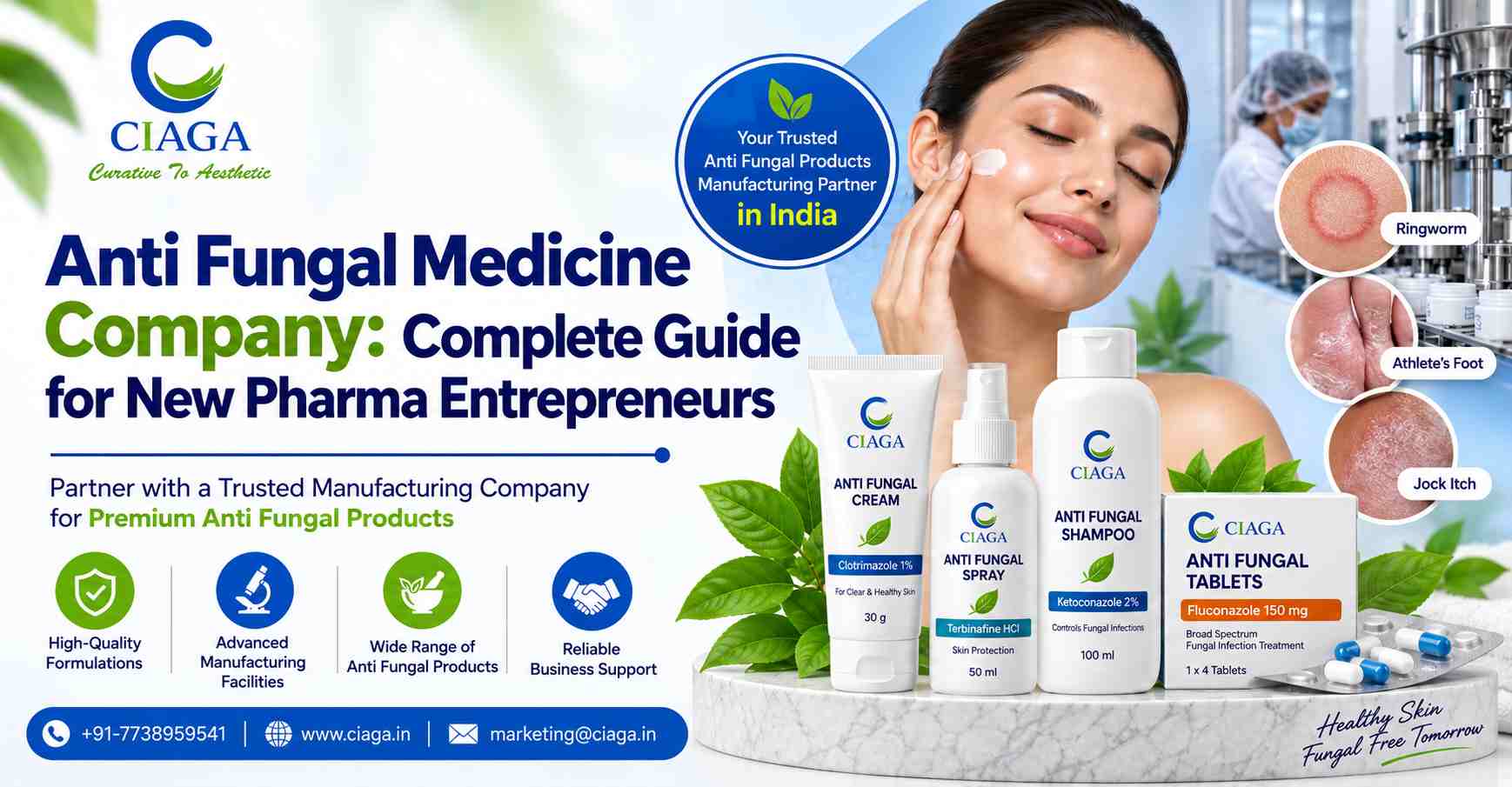 anti fungal medicine company