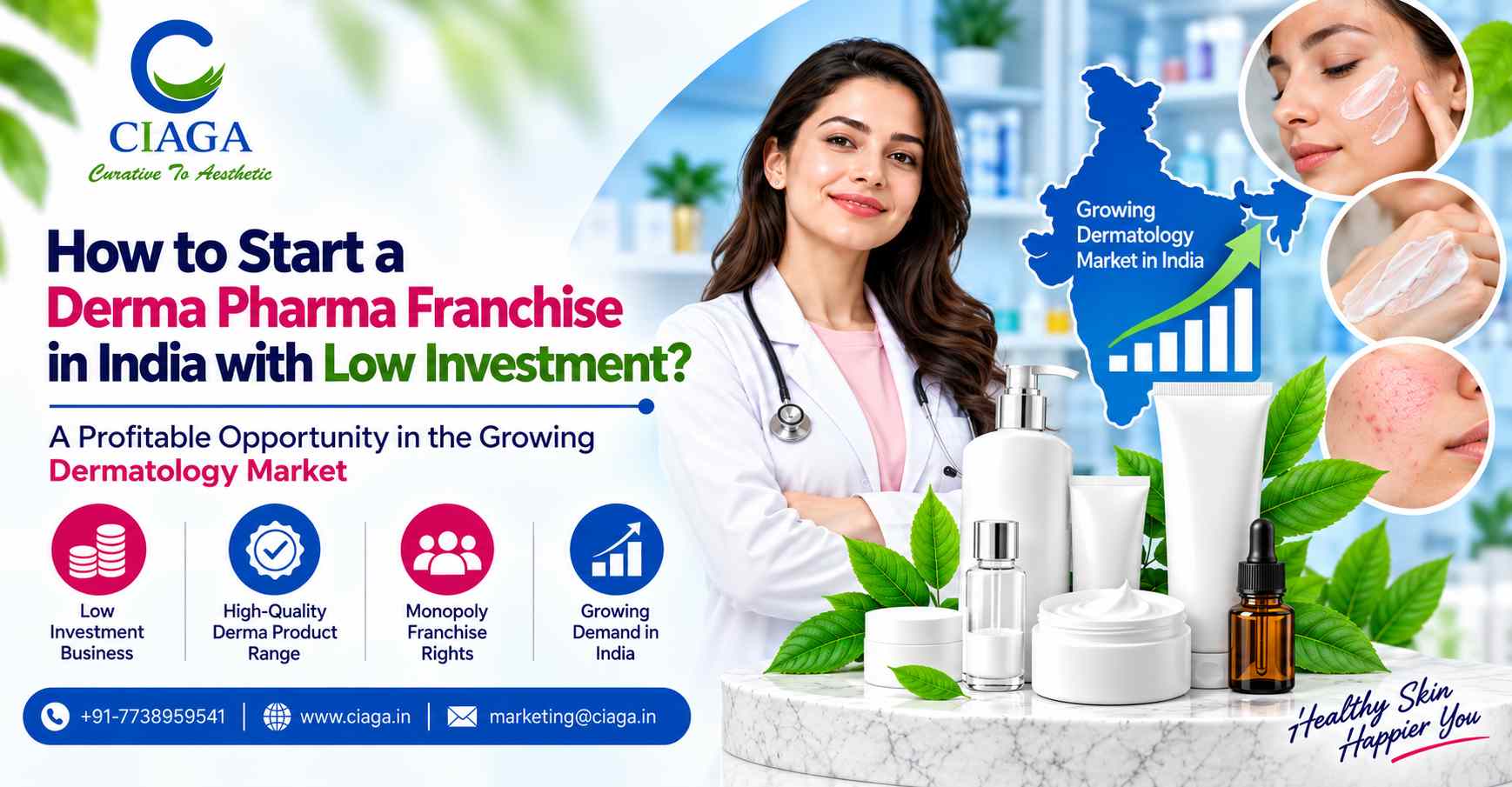 Derma Pharma Franchise in India
