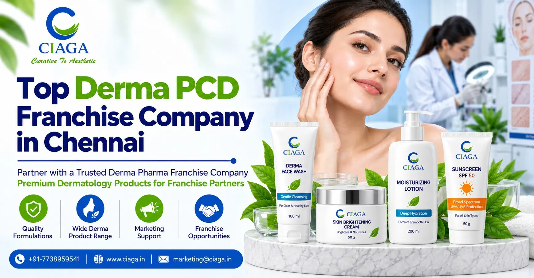top derma pcd franchise company in chennai